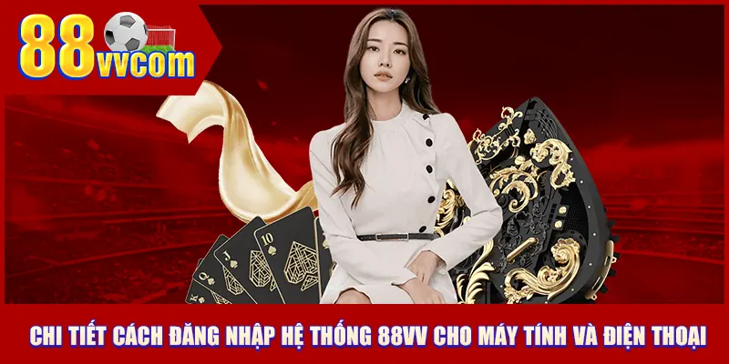 Chi tiết cách đăng nhập 88VV cho máy tính và điện thoại